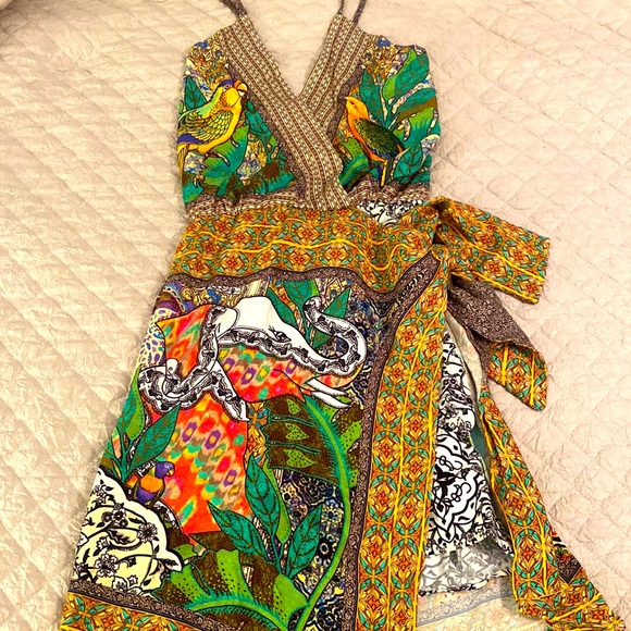 FARM Rio Dresses & Skirts - STUNNING NWT Farm Rio Gayatri Mini Dress Size S